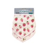 Strawberries  - Bandana Bibs