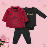 Adorable - 3 Piece Fleece Set