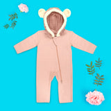 Blush Pink - Fleece Bunting Suit