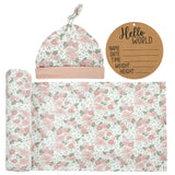 BABY BIRTH ANNOUNCEMENT SWADDLE SET - Dizzy Daisies