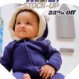 Blue Depth - Fleece Bunting Suit