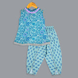 Turquoise - 2 Piece Cotton Lawn Set