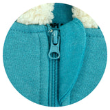 Aqua Blue - Fleece Bunting Suit