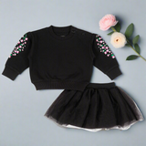 Sakura Blossom - Fleece Sweatshirt & Tutu Set