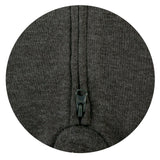 Polar Bear - Charcoal Gray Fleece Coverall