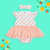 Tangy - Tutu Onesie with matching Headband