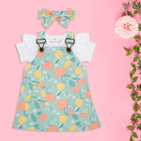 Tangerines - Shortall dress set