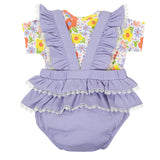 Lavender Mist - 3 Piece Shortall Set