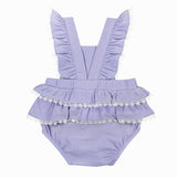 Lavender Mist - 3 Piece Shortall Set