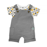 Checks - 2 Pc Shortall Set