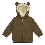 Grizzly - Fleece Hooded Jacket with 3D ears