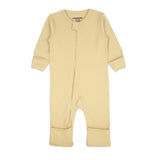 Full Sleeve Zipper Coverall - Sandstone