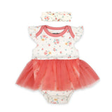 Posy - Tutu Onesie with matching Headband