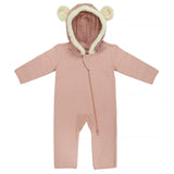 Blush Pink - Fleece Bunting Suit