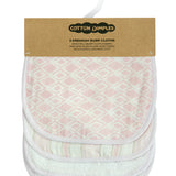 Burp Cloth Set - Pink Salt