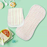 Burp Cloth Set - Pink Salt