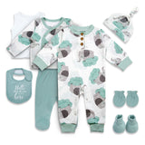 Blue Elle - Starter (Layette) Set - 8 Pcs