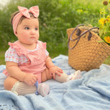 Blush Pink - 2 Piece Shortall Set